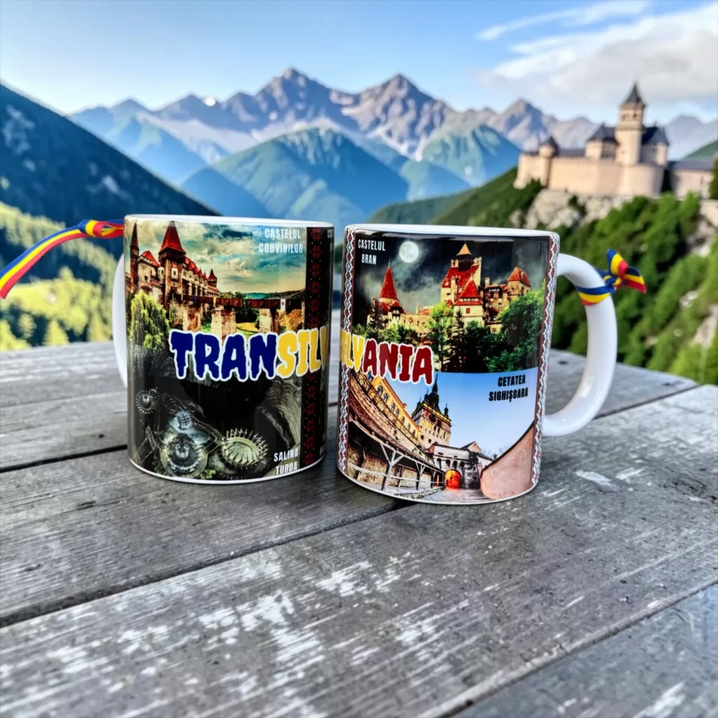 Cană souvenir Transilvania