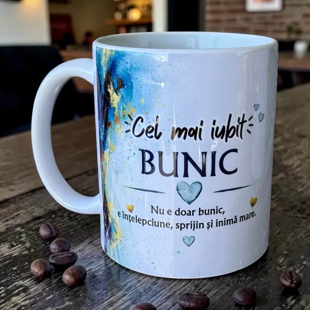 Cană cadou „Cel mai iubit Bunic”