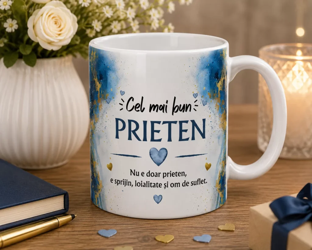 Cană cadou „Cel mai bun PRIETEN”