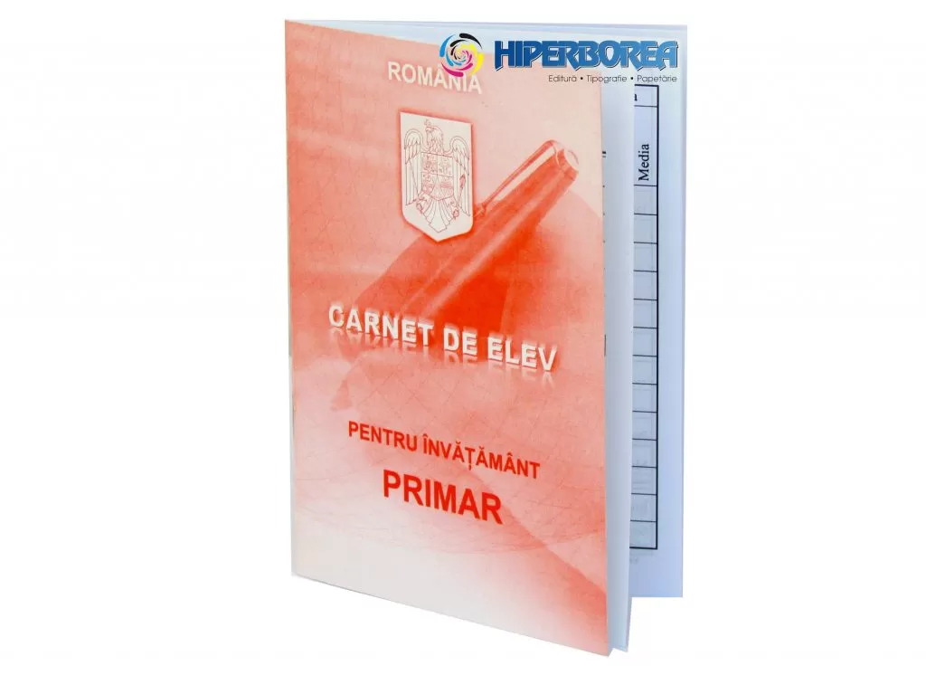 Carnet de elev pentru clasele I – IV