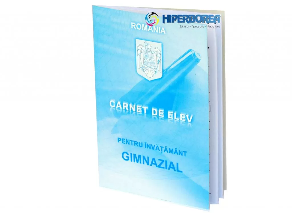 Carnet de elev pentru clasele V – VIII