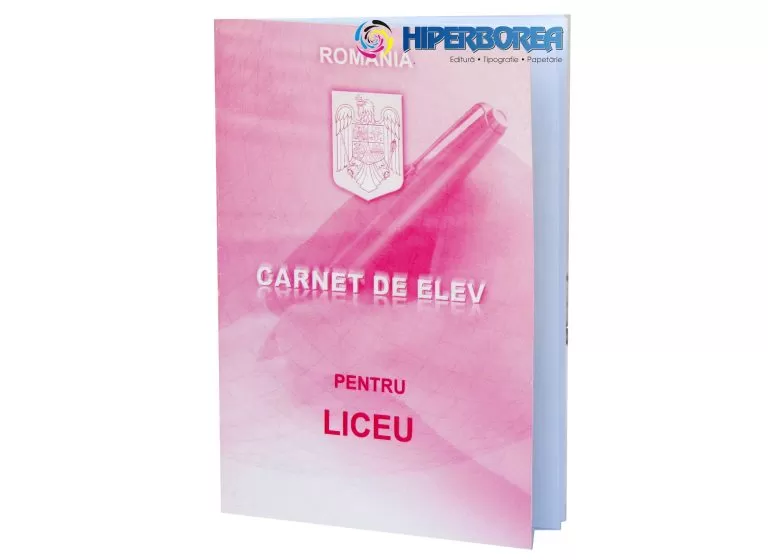 Carnet de elev pentru licee-0