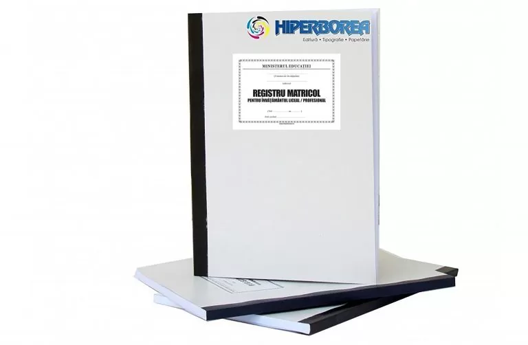 Registru matricol pentru învăţământul liceal / profesional