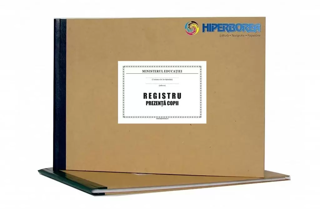 Registru prezența copii preșcolari