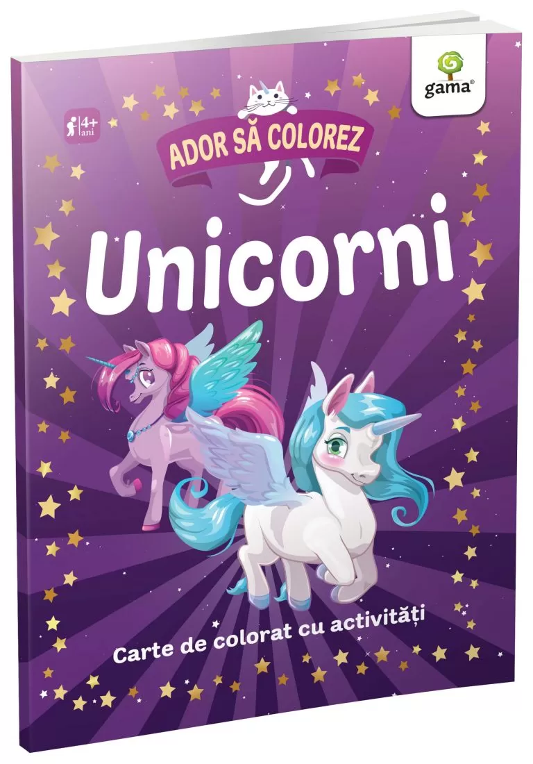 Ador să colorez - Unicorni
