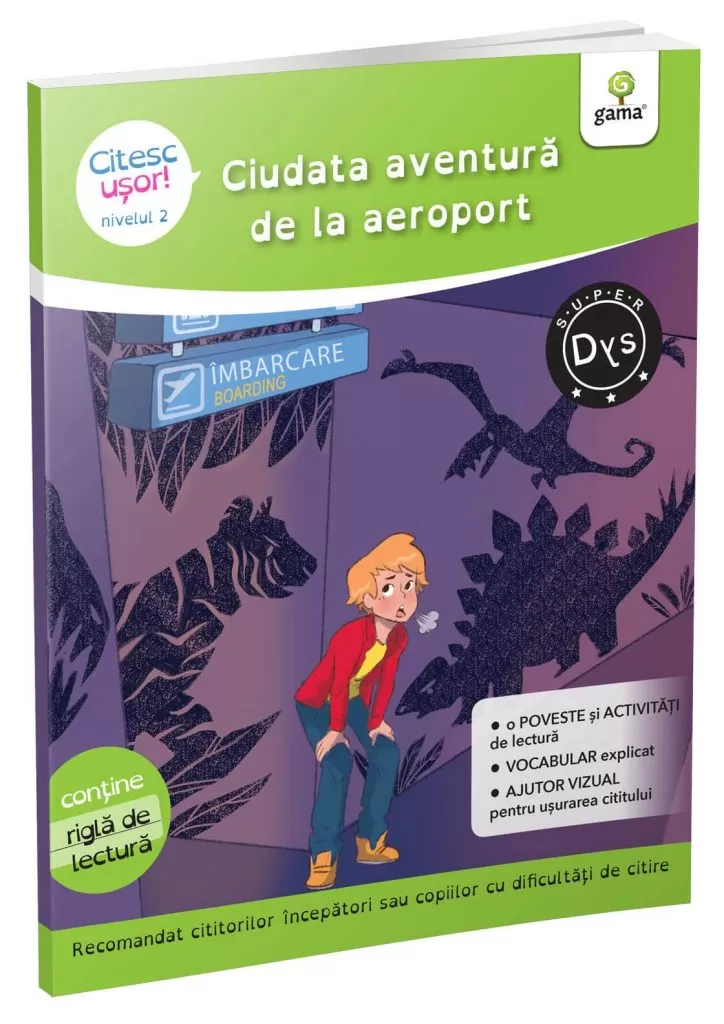 Citesc ușor - Ciudata aventură de la aeroport