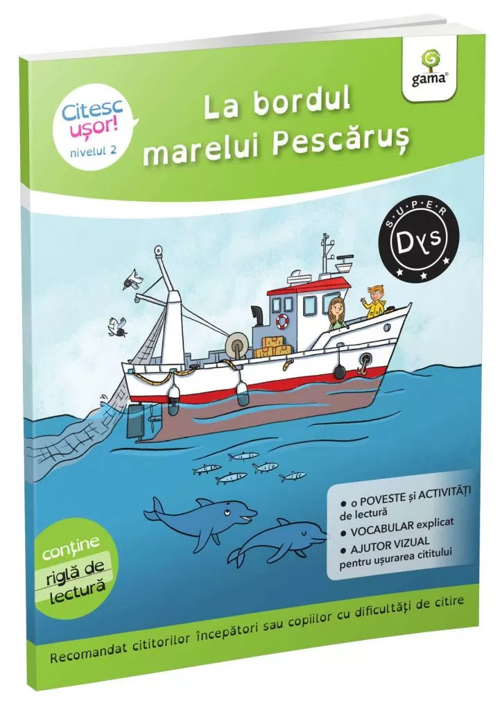 Citesc ușor - La bordul marelui Pescăruș