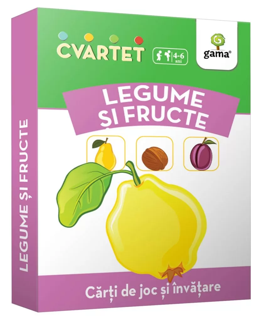 Cvartet - Legume si fructe
