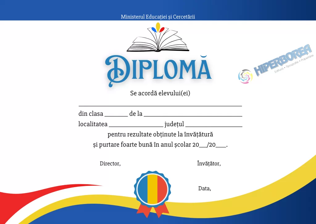 Diplomă Premiu Primar, cod: A_2310