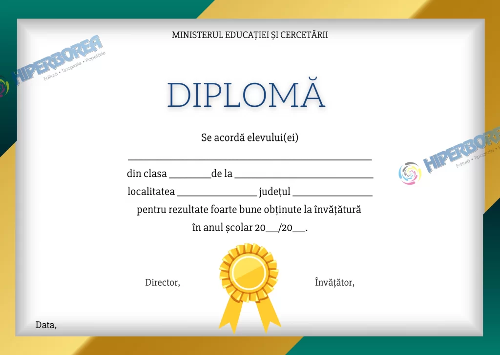 Diplomă Premiu Primar, cod: A_2313