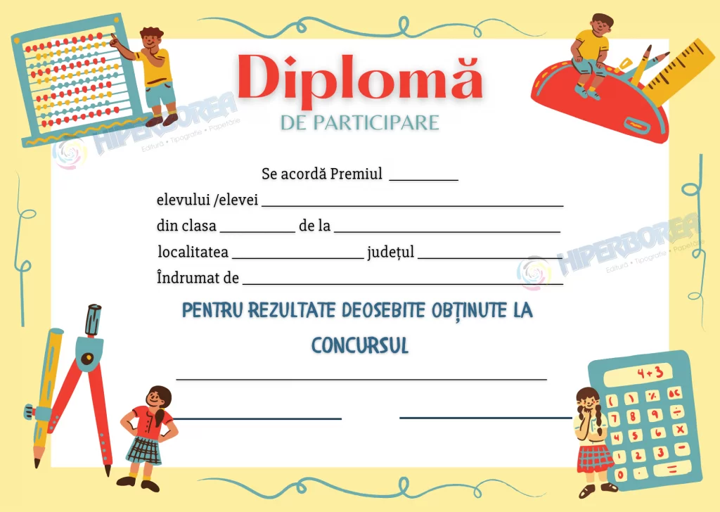 Diplomă Concurs – cod: A_2362