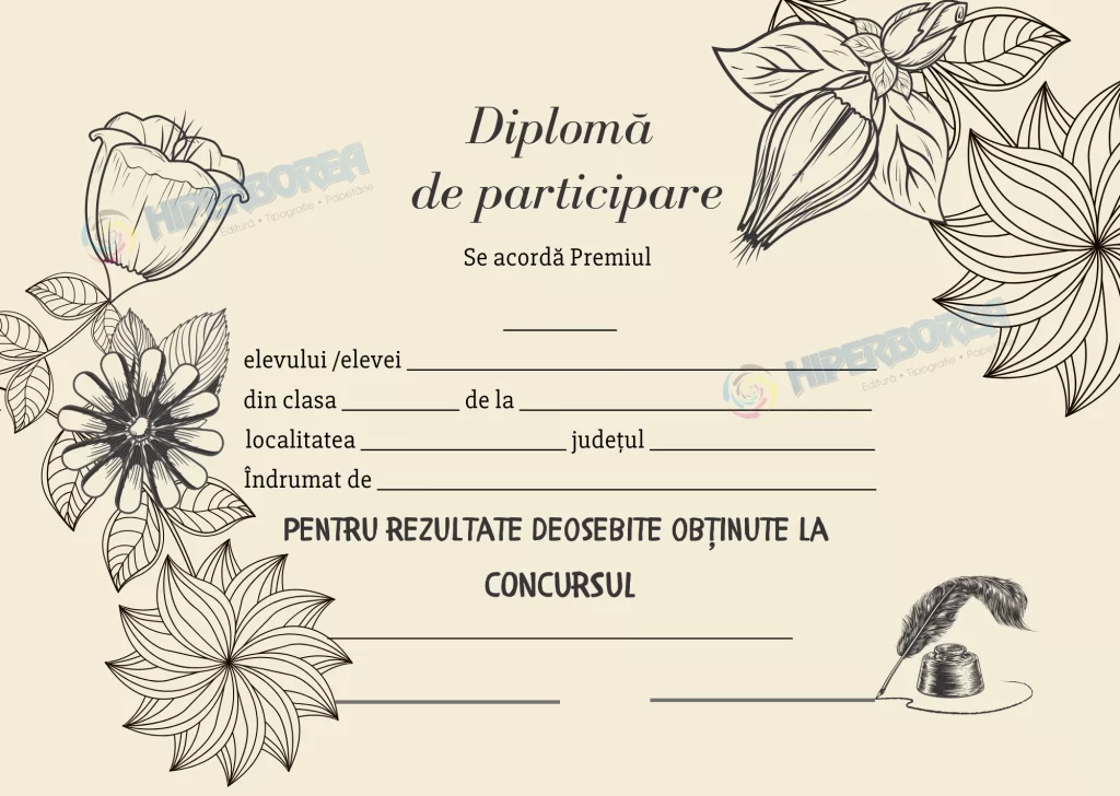 Diplomă Concurs – cod: A_2370