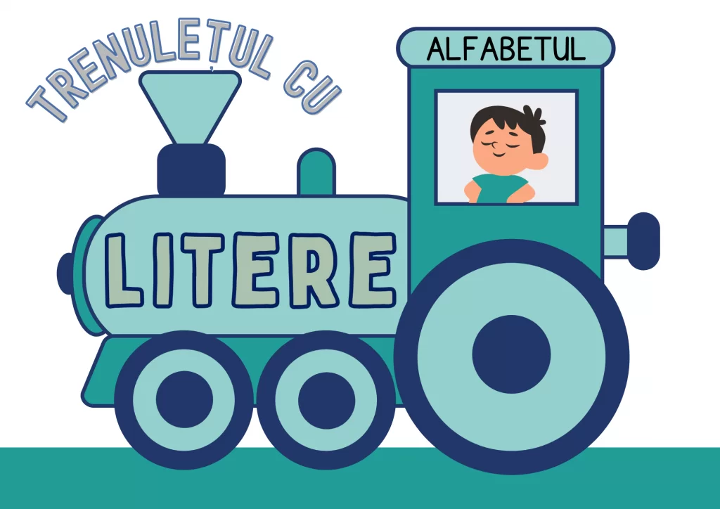 Trenulețul cu litere – Alfabetul, cod:PM065