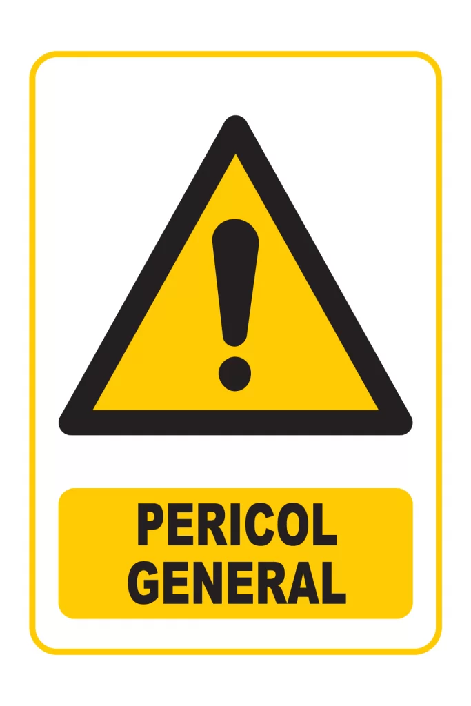 Semn indicator - Pericol general