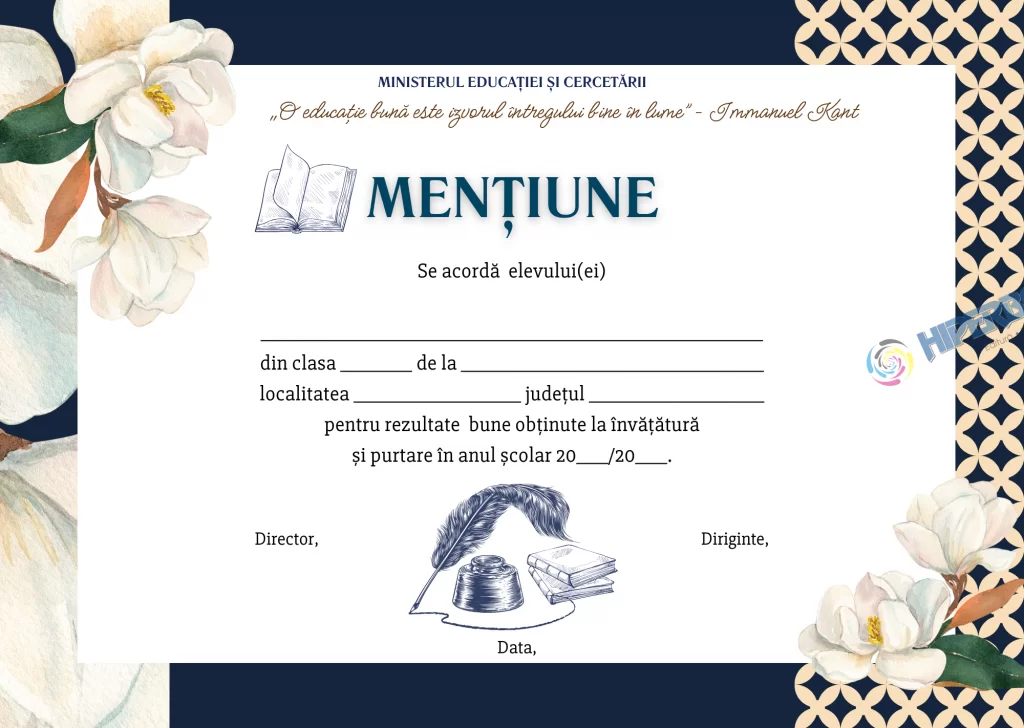 Mențiune, cod: A_2537
