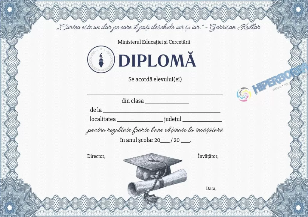 Diplomă Premiu Primar, cod: A_2608