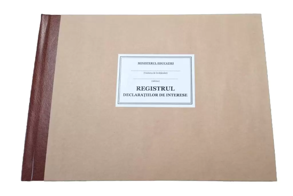 Registrul declarațiilor de interese