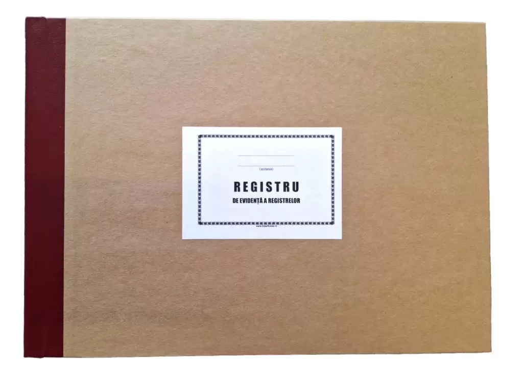 Registru de evidență a registrelor