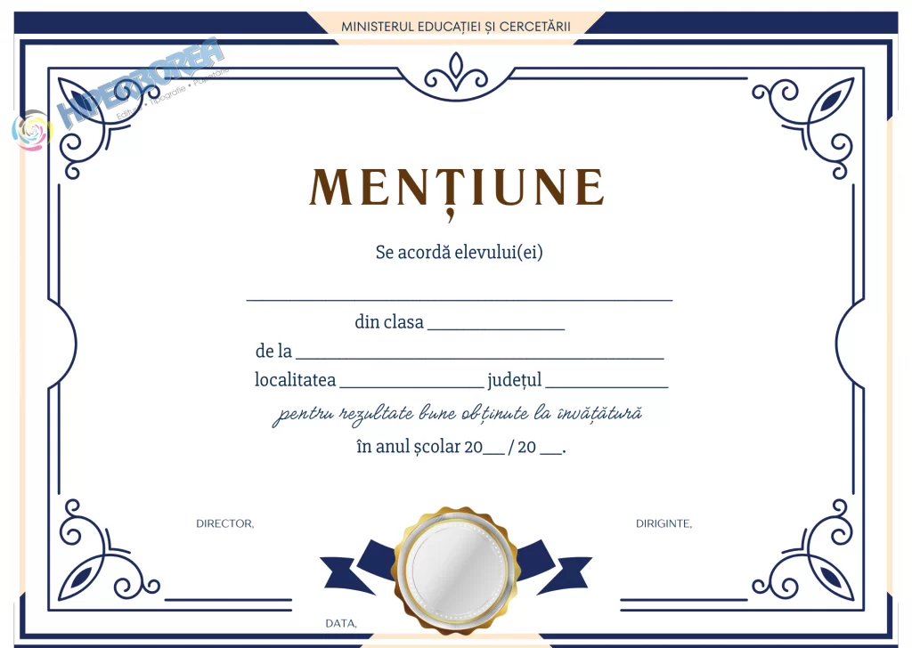 Mențiune, cod: A_2536