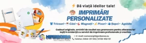 Blue and White Modern Printing Services LinkedIn Background Photo (Română) (1200 x 350 px) (2)