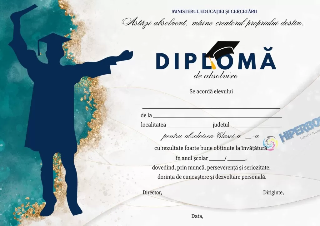 Diplomă de absolvire, cod: A_2626