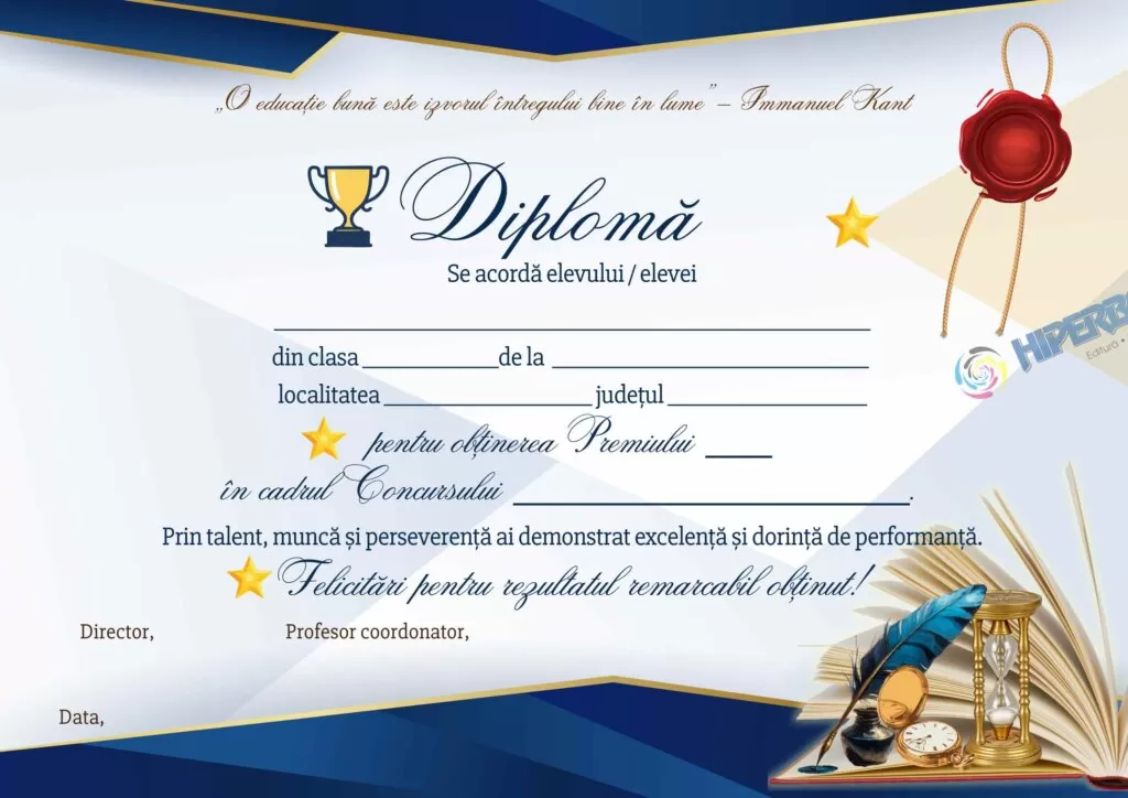 Diplomă Concurs – cod: A_2635
