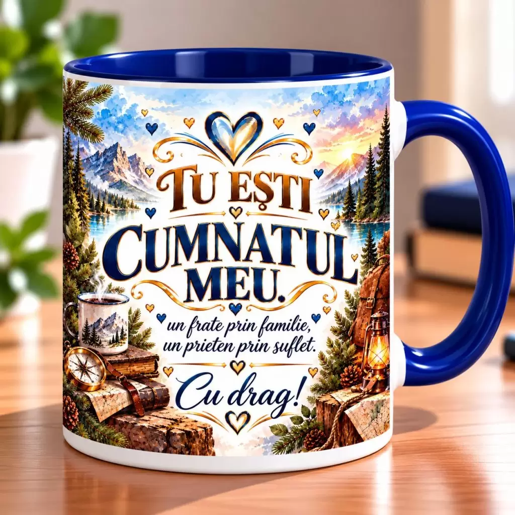 Cană pentru Cumnat „Tu Ești Cumnatul Meu”