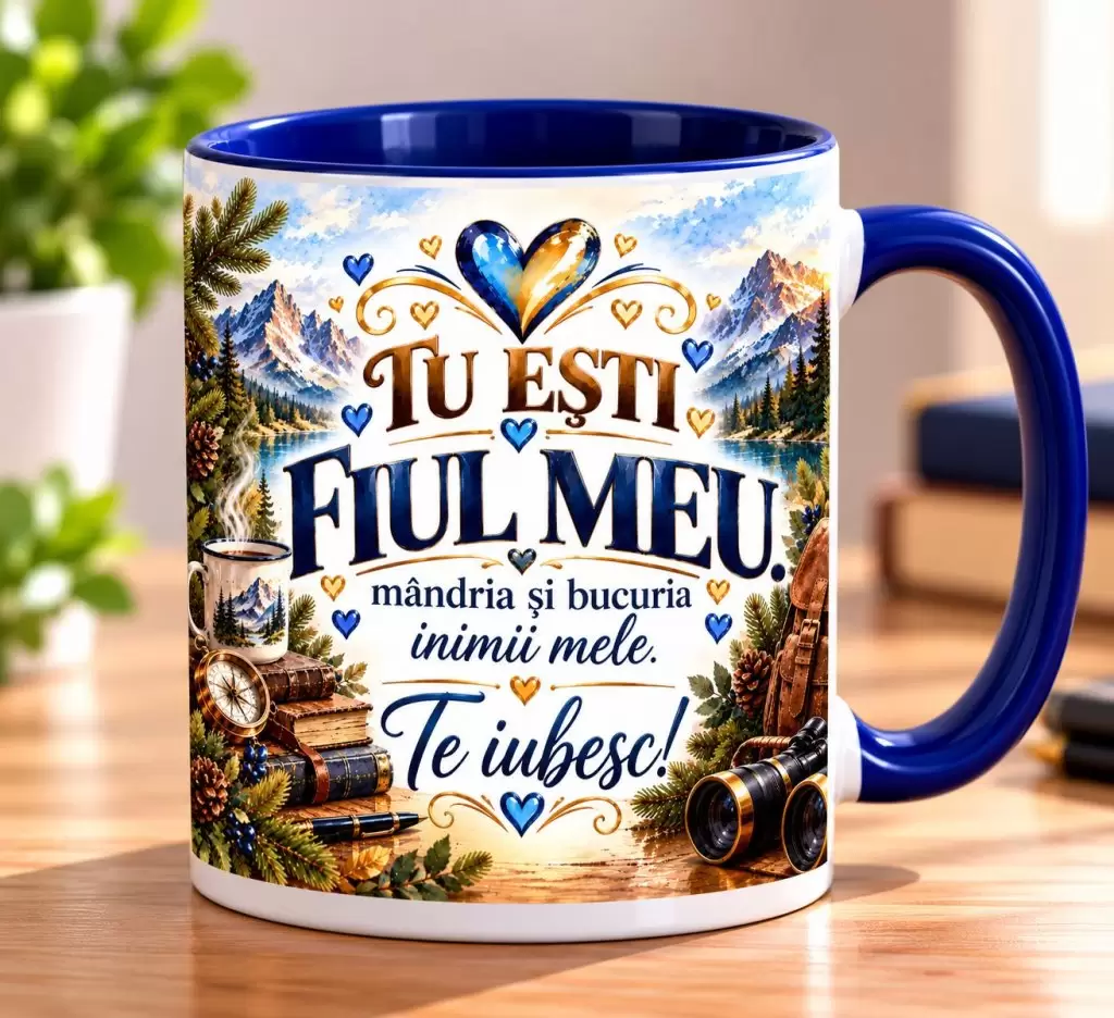 Cană pentru Fiu „Tu Ești Fiul Meu”