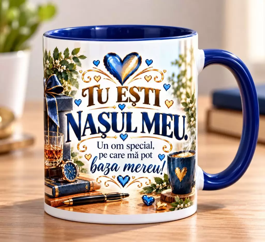 Cană pentru Naș  „Tu Ești Nașul Meu”