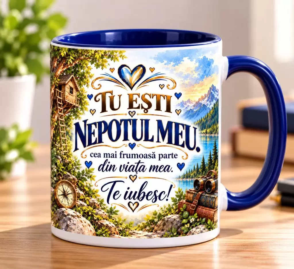 Cană pentru Nepot „Tu Ești Nepotul Meu”