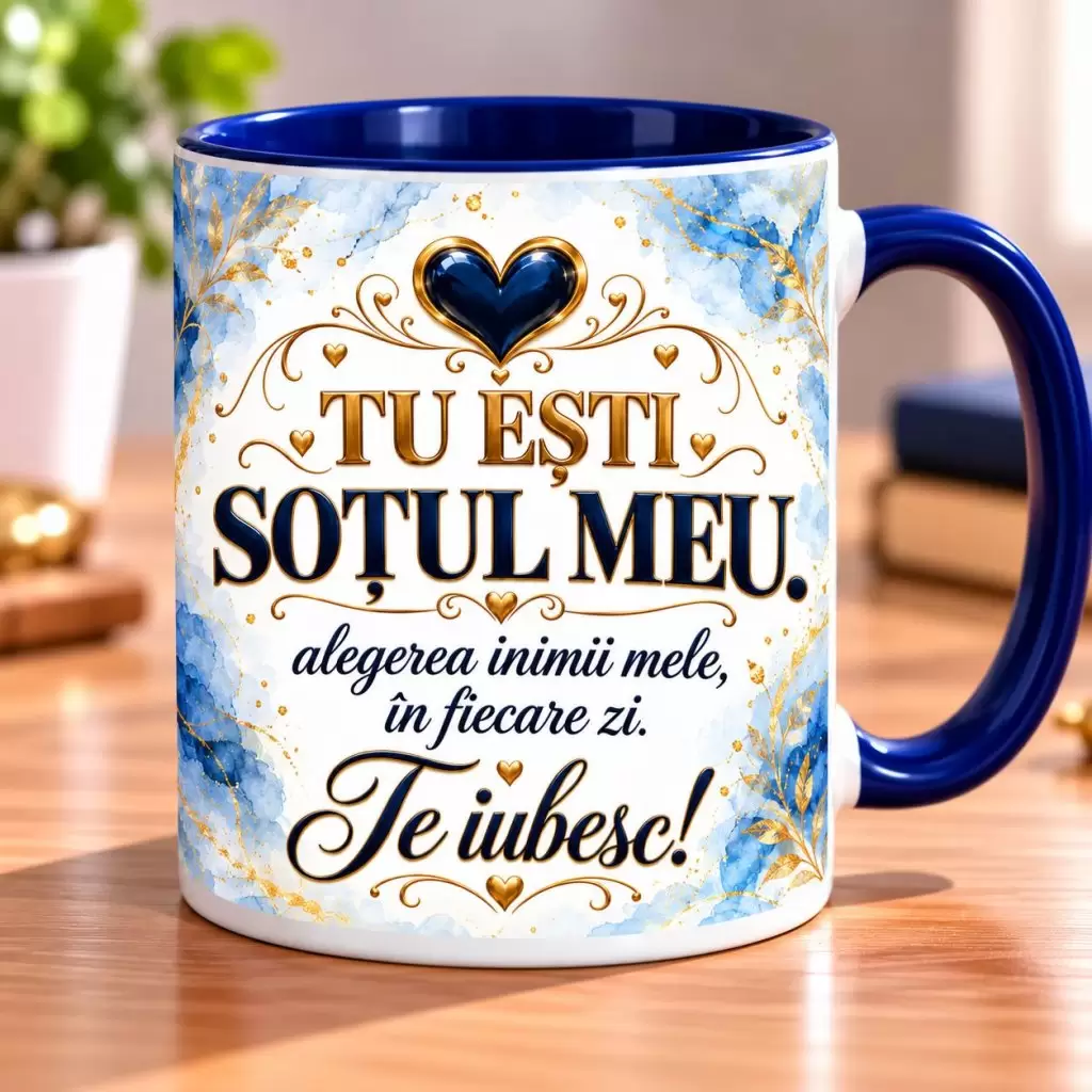 Cană pentru Soț „Tu Ești Soțul Meu”