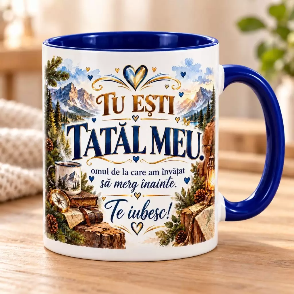 Cană pentru Tată „Tu Ești Tatăl Meu”